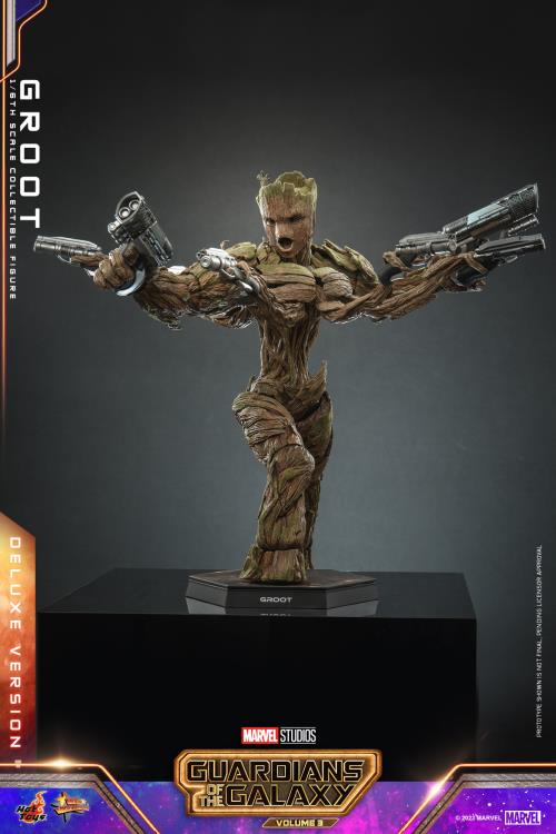 Hot Toys - MMS707 - Guardians of the Galaxy Vol. 3: Groot Deluxe