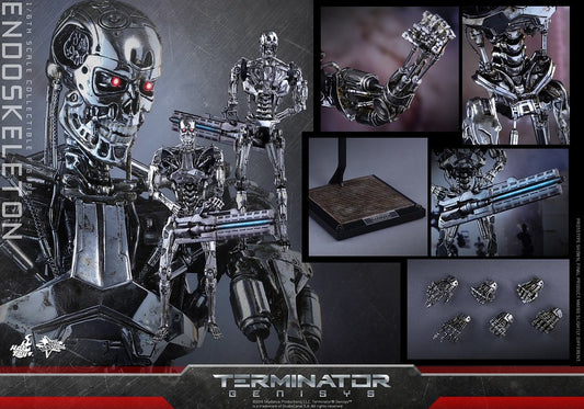 PRE-LOVED - Hot Toys - MMS352 - Terminator-Genisys: Endoskeleton