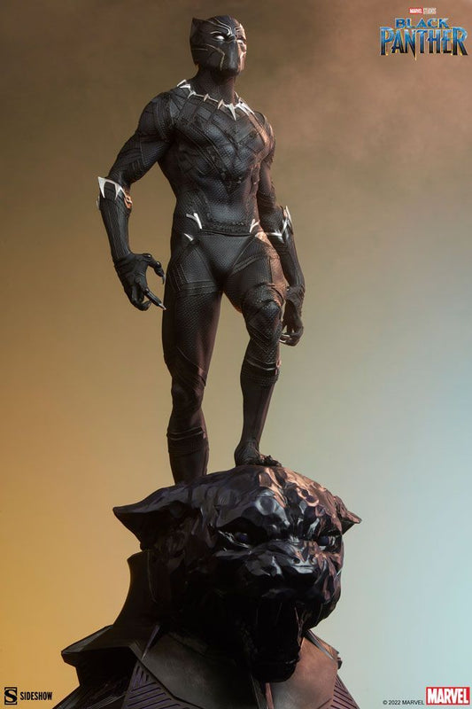 PRE-LOVED - SIDESHOW COLLECTIBLES - 300764 - BLACK PANTHER PREMIUM FORMAT