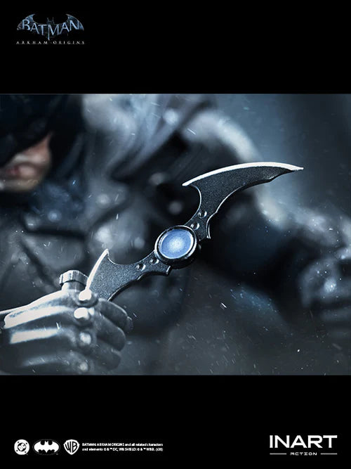 INART Collectibles - Batman: Arkham Origins - 1/12 Scale Batman (Battle Damaged Version) Pre-order NOW