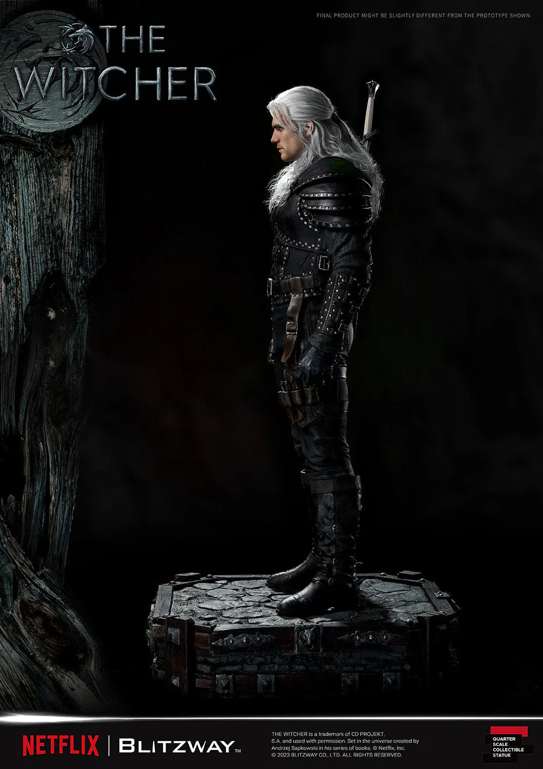 Blitzway: The Witcher: Geralt of Rivia 1/4 Scale Statue