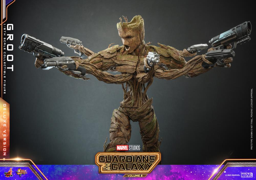 Hot Toys - MMS707 - Guardians of the Galaxy Vol. 3: Groot Deluxe