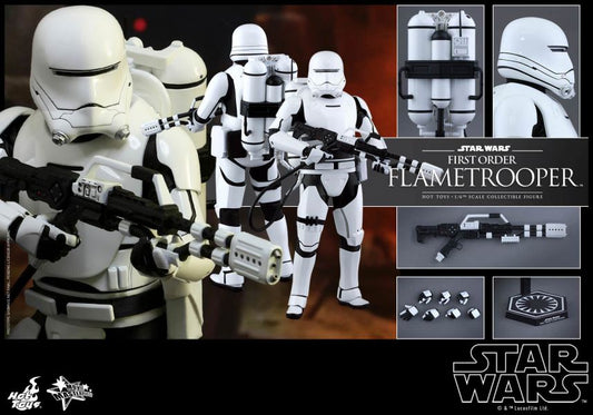PRE-LOVED - HOT TOYS - MMS326 - FIRST ORDER FLAMETROOPER