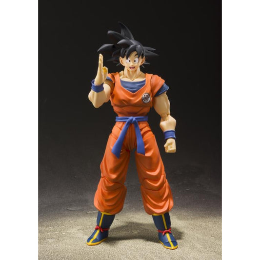 S.H.FIGUARTS -Dragon Ball Z Son Goku a Saiyan Raises On Earth