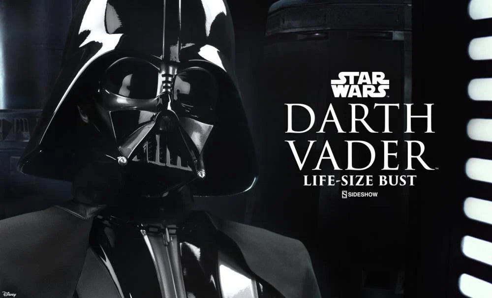PRE-LOVED - Sideshow Collectibles - Star Wars - Darth Vader Life Size Bust
