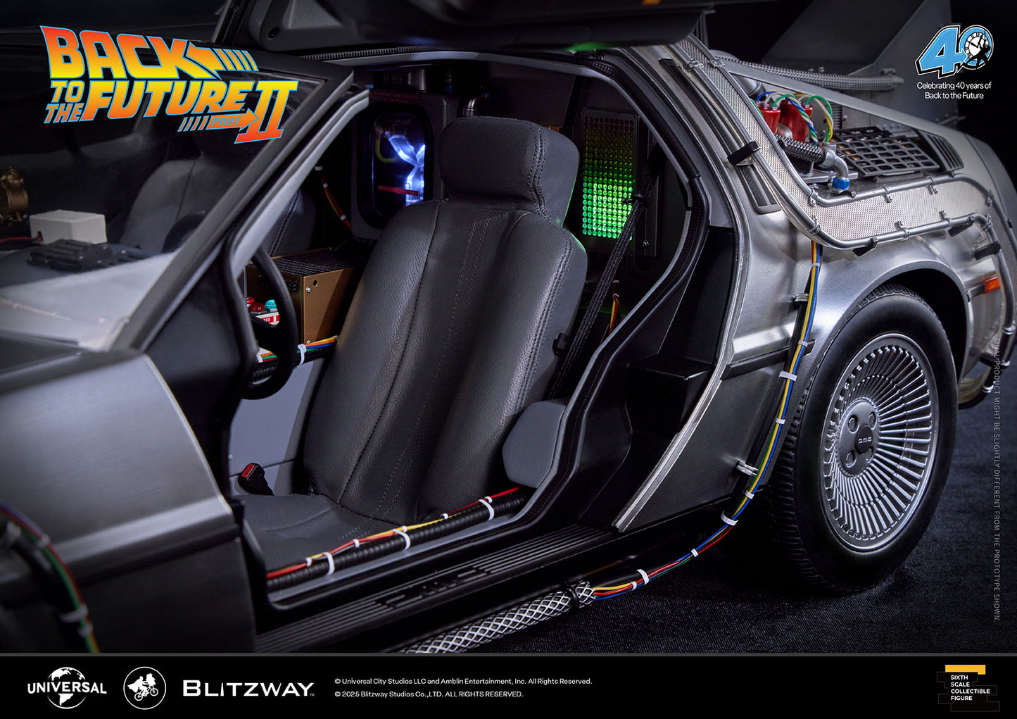 Blitzway - Back to the Future Part II: 1/6 scale Time Machine