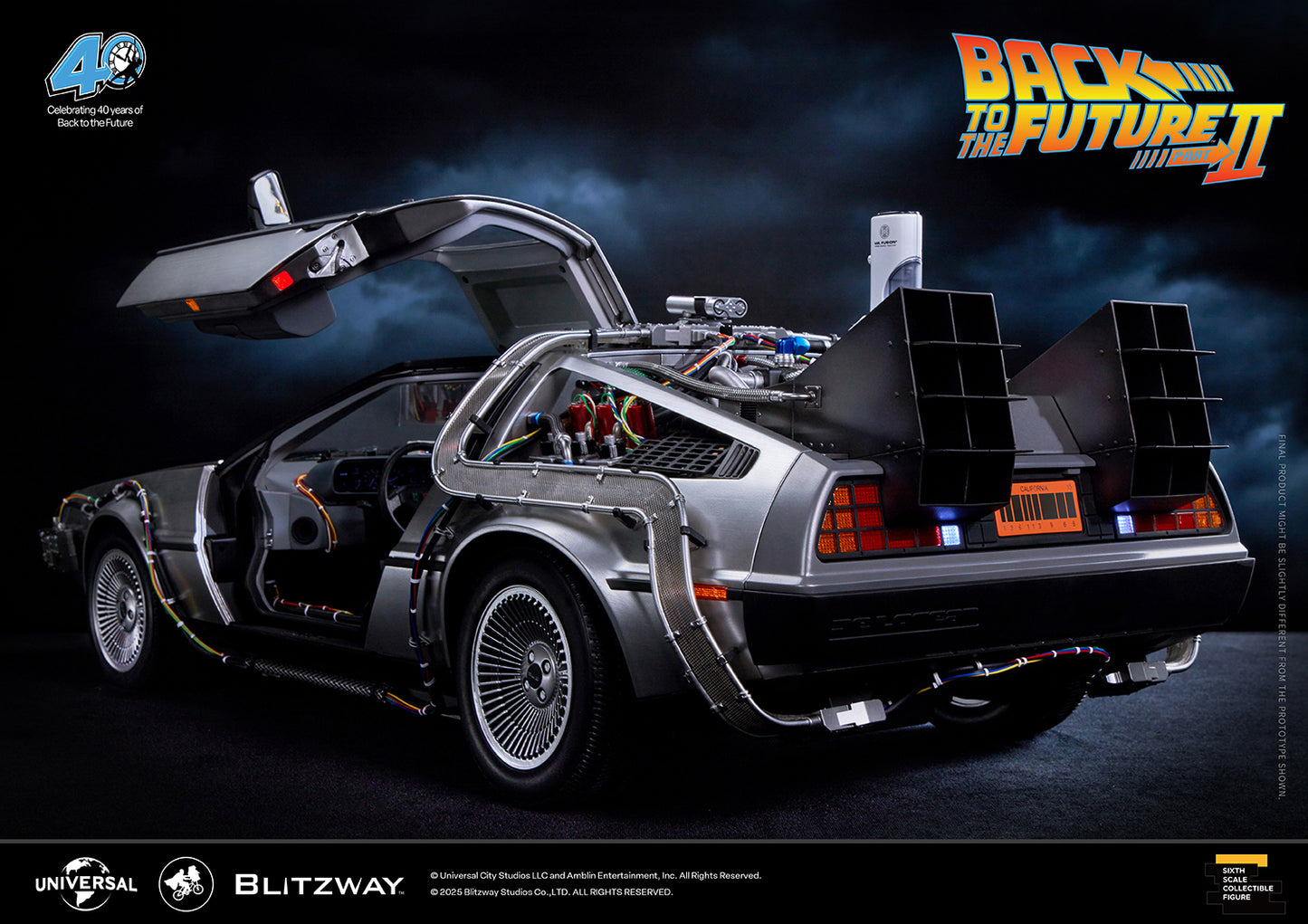 Blitzway - Back to the Future Part II: 1/6 scale Time Machine