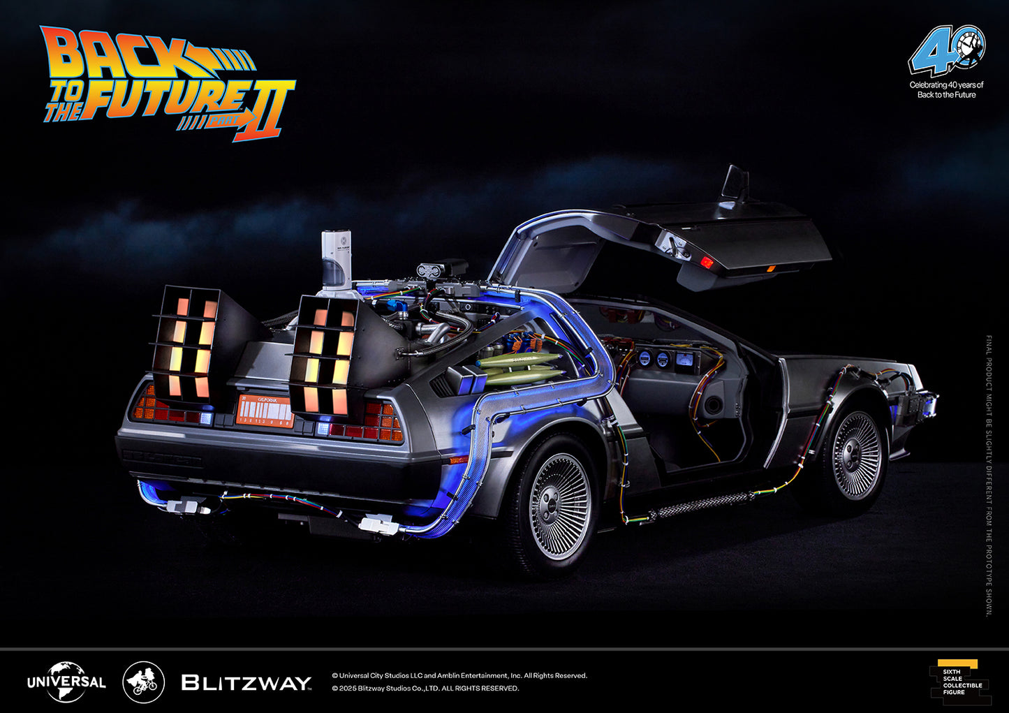 Blitzway - Back to the Future Part II: 1/6 scale Time Machine