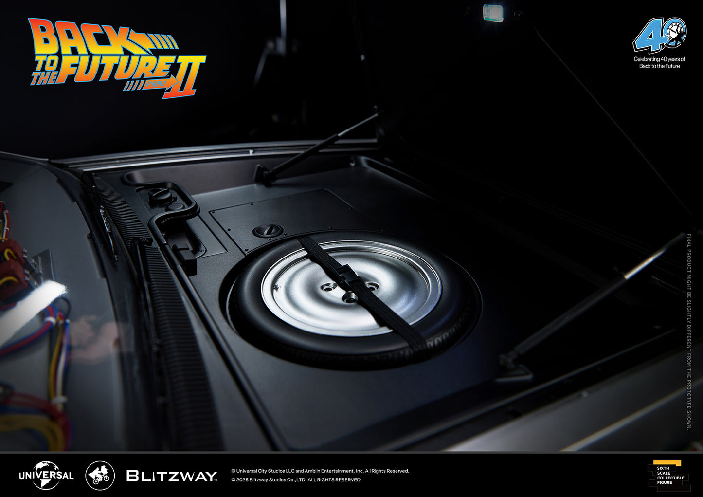 Blitzway - Back to the Future Part II: 1/6 scale Time Machine