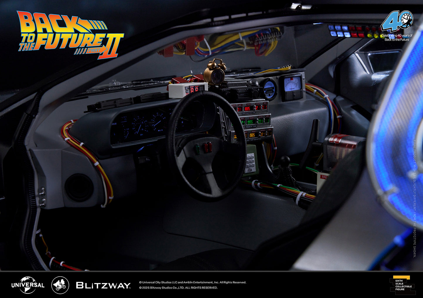 Blitzway - Back to the Future Part II: 1/6 scale Time Machine
