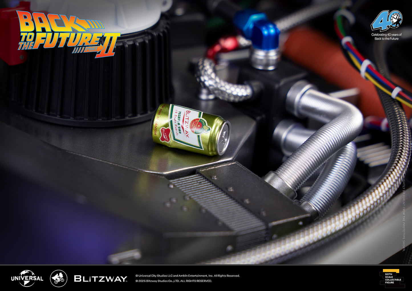 Blitzway - Back to the Future Part II: 1/6 scale Time Machine