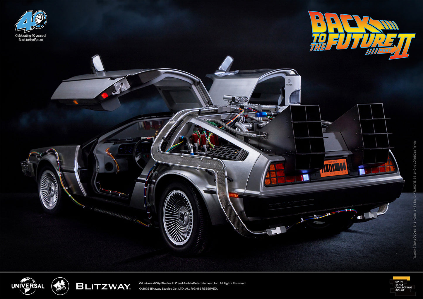 Blitzway - Back to the Future Part II: 1/6 scale Time Machine