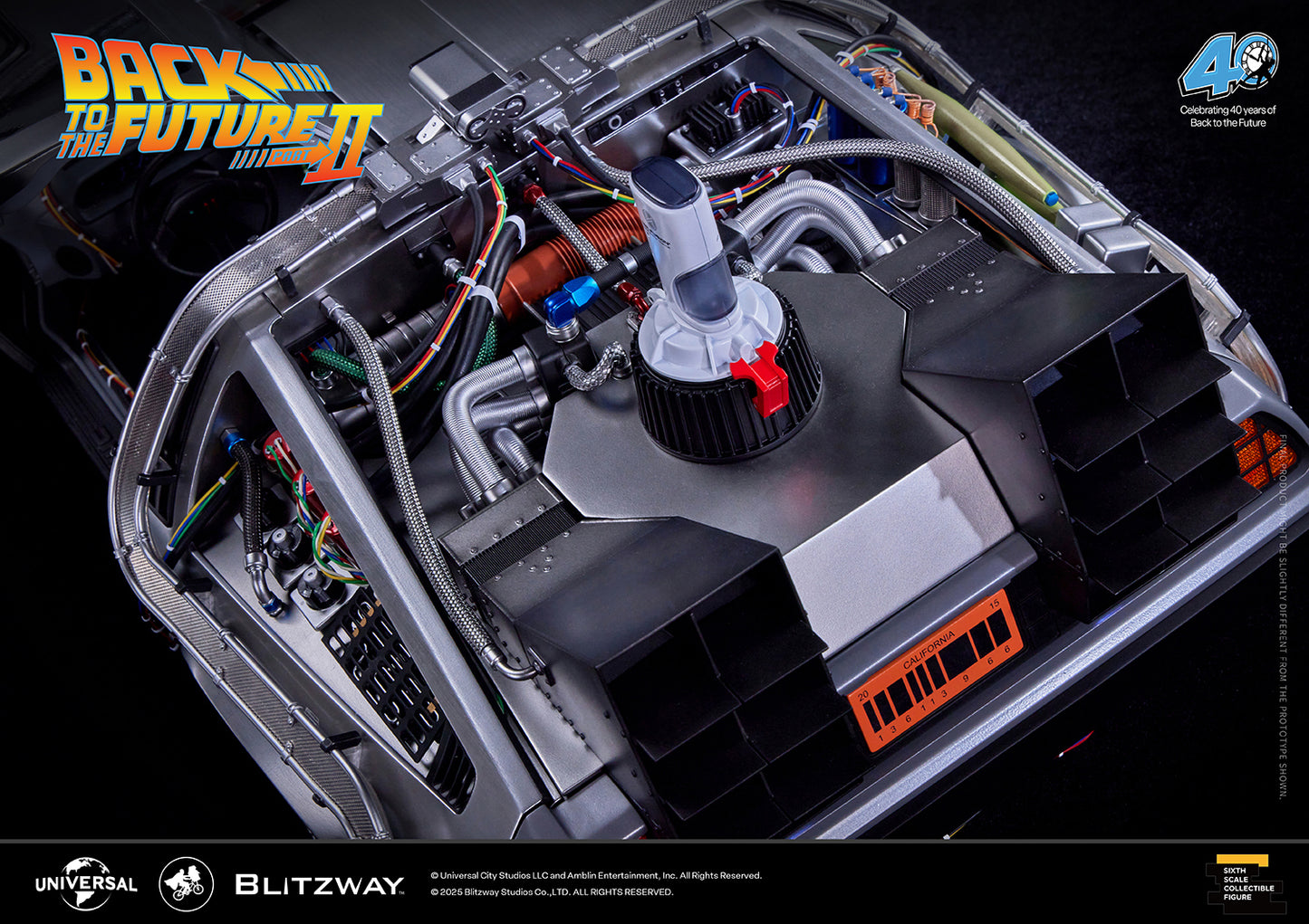 Blitzway - Back to the Future Part II: 1/6 scale Time Machine