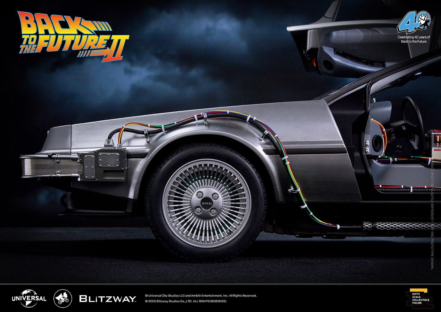 Blitzway - Back to the Future Part II: 1/6 scale Time Machine