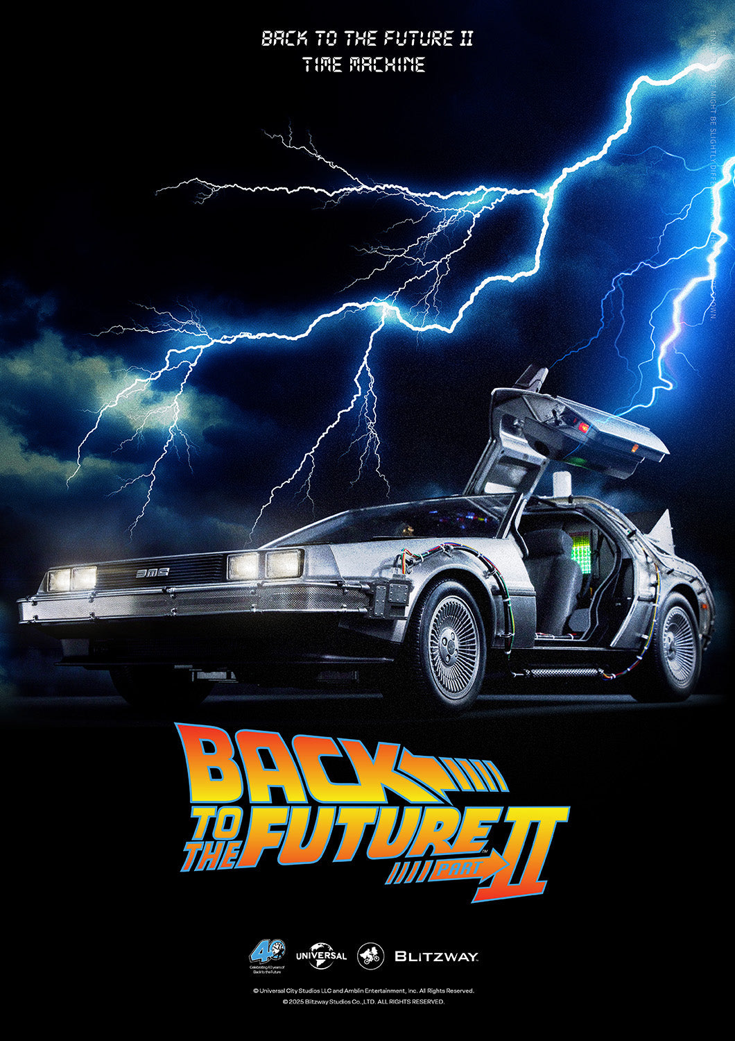 Blitzway - Back to the Future Part II: 1/6 scale Time Machine