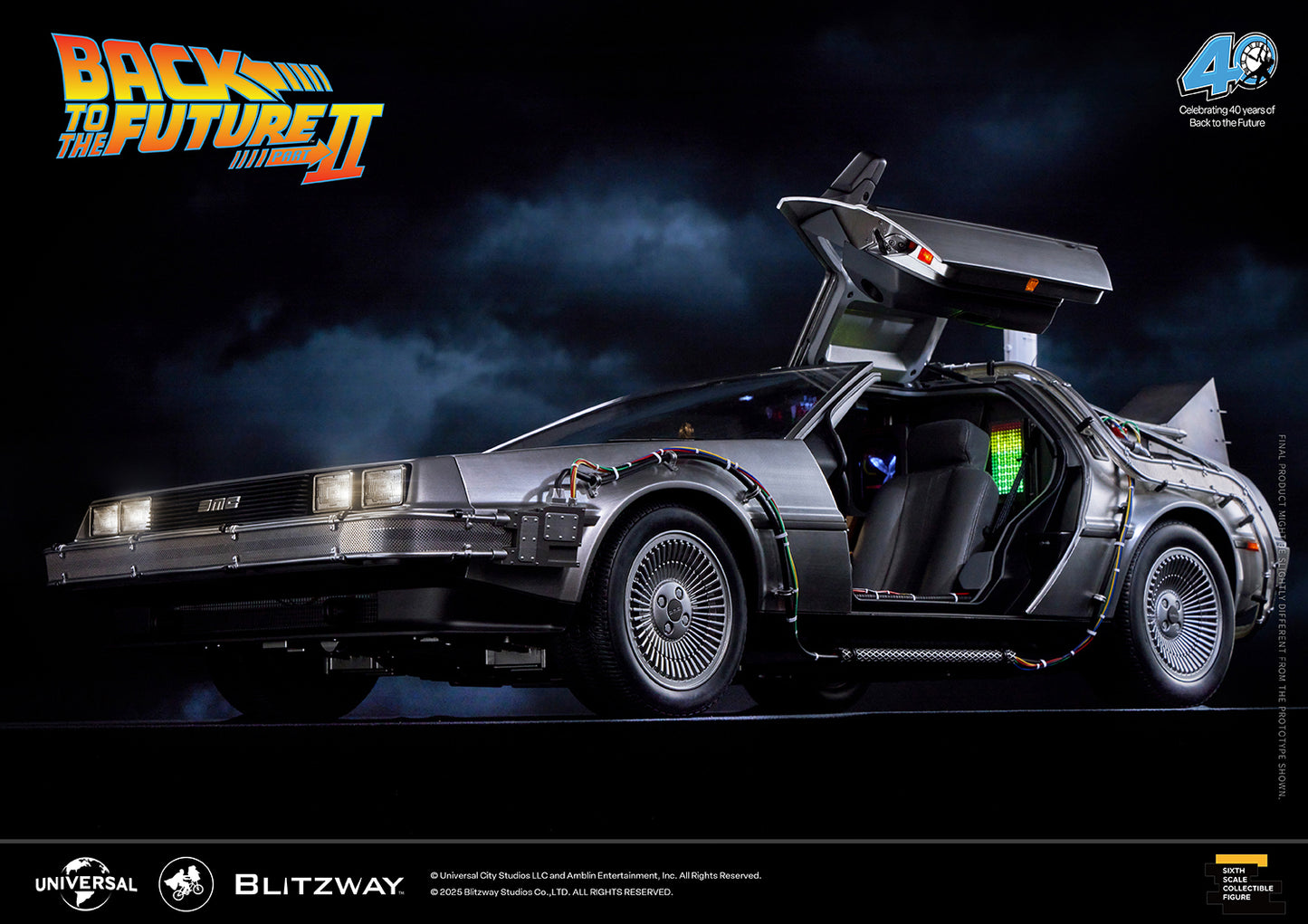 Blitzway - Back to the Future Part II: 1/6 scale Time Machine