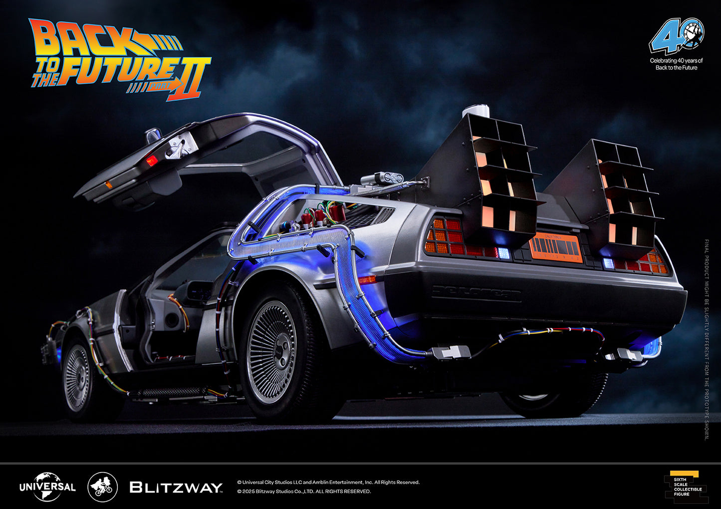 Blitzway - Back to the Future Part II: 1/6 scale Time Machine