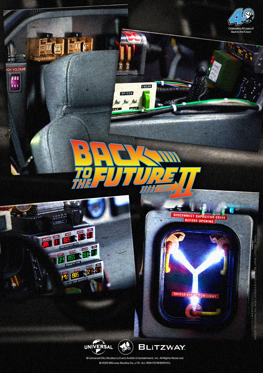 Blitzway - Back to the Future Part II: 1/6 scale Time Machine
