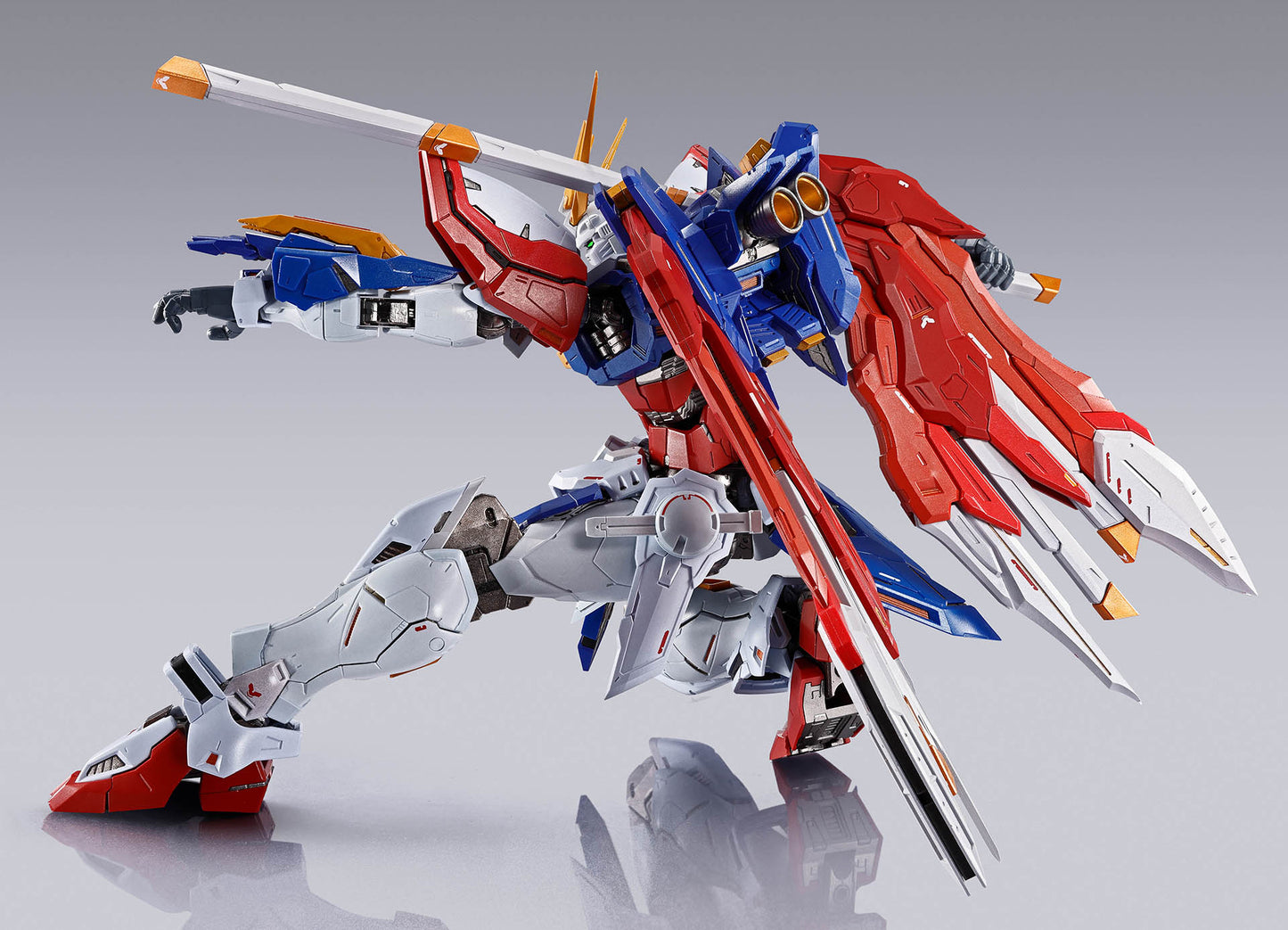 Tamashii Nations - Metal Build - Mobile Fighter G Gundam: GUNDAM & BURNING GUNDAM