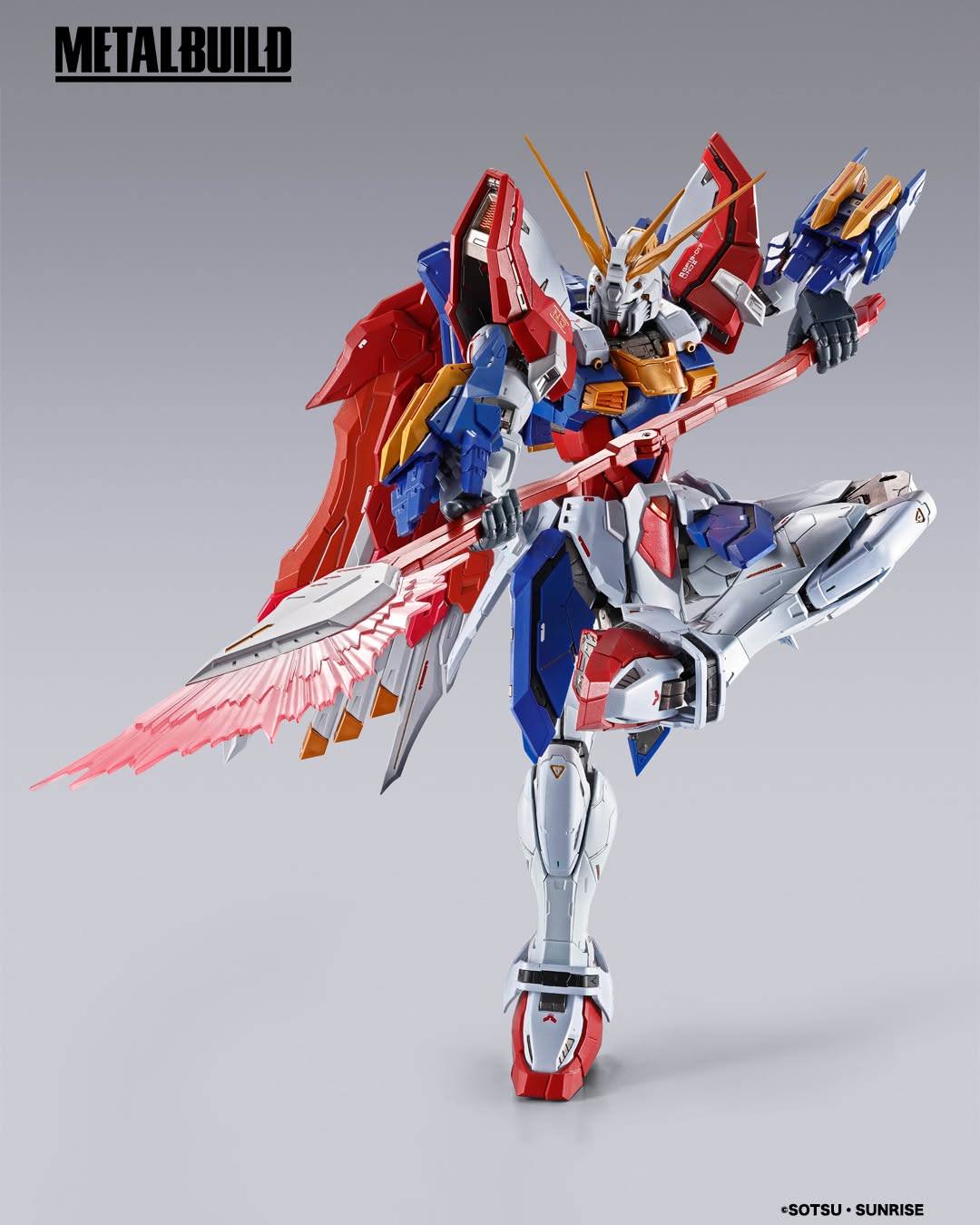 Tamashii Nations - Metal Build - Mobile Fighter G Gundam: GUNDAM & BURNING GUNDAM