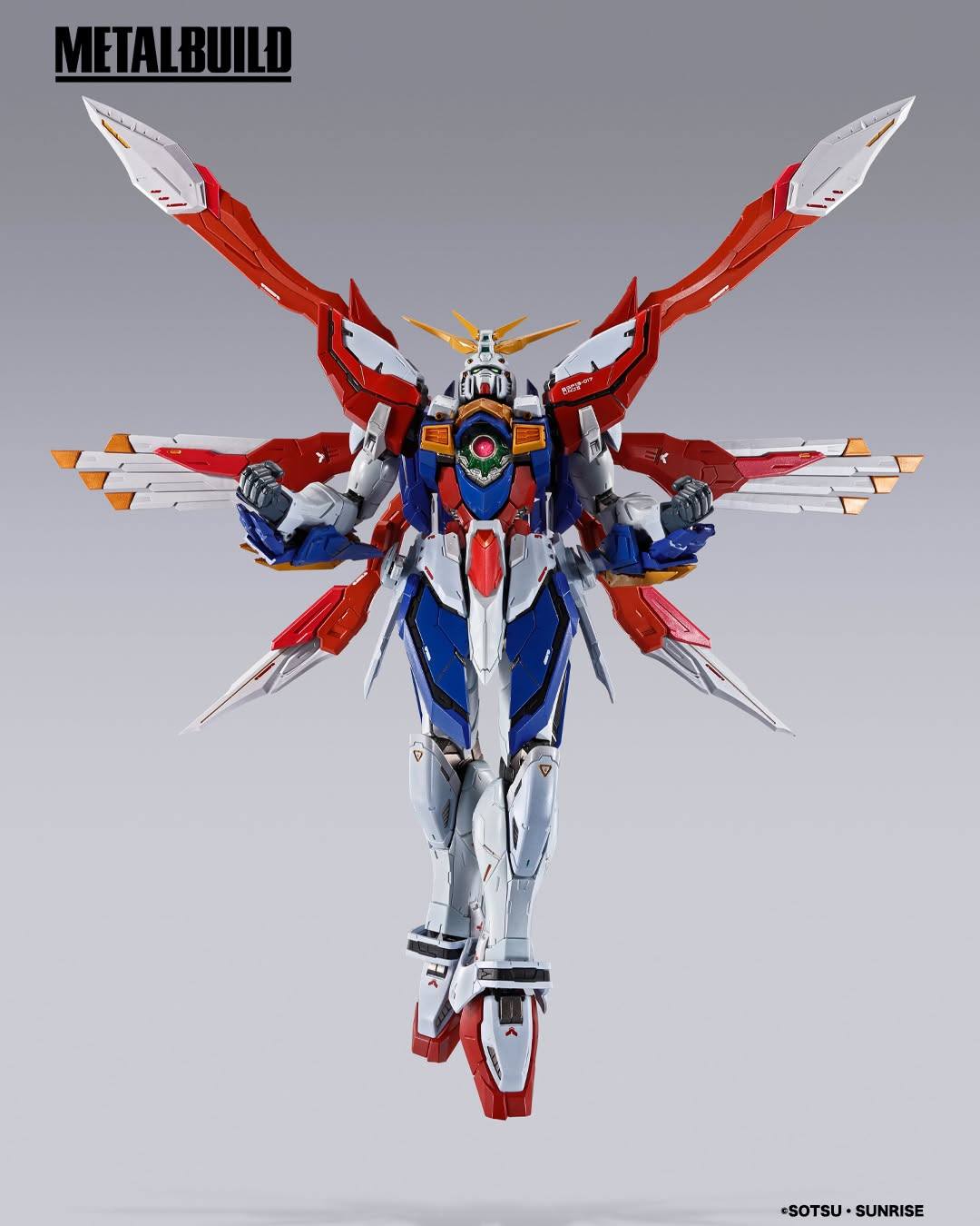 Tamashii Nations - Metal Build - Mobile Fighter G Gundam: GUNDAM & BURNING GUNDAM