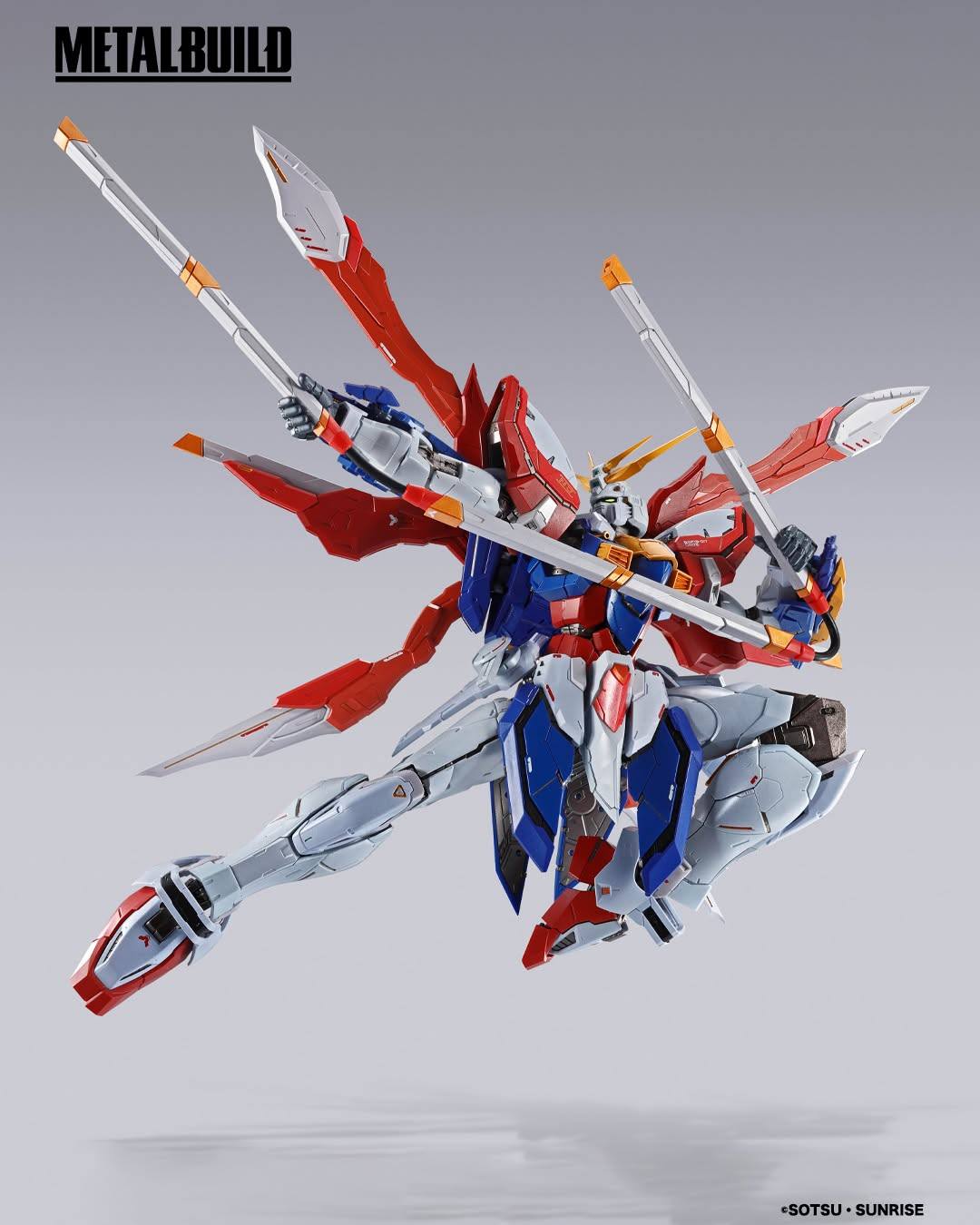 Tamashii Nations - Metal Build - Mobile Fighter G Gundam: GUNDAM & BURNING GUNDAM