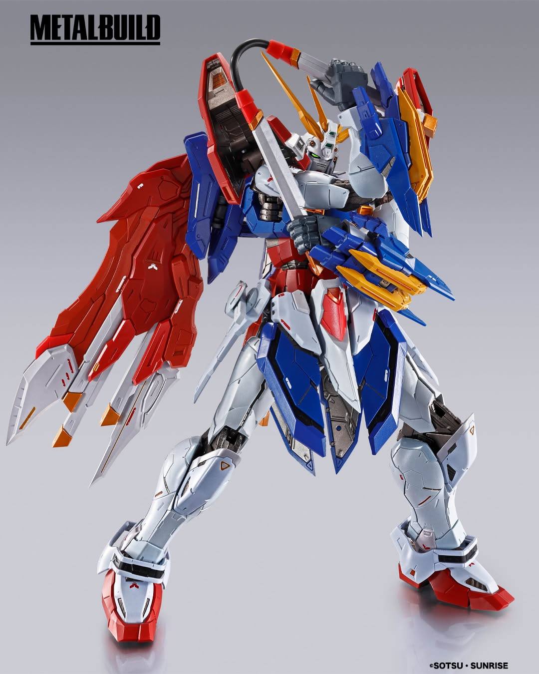 Tamashii Nations - Metal Build - Mobile Fighter G Gundam: GUNDAM & BURNING GUNDAM