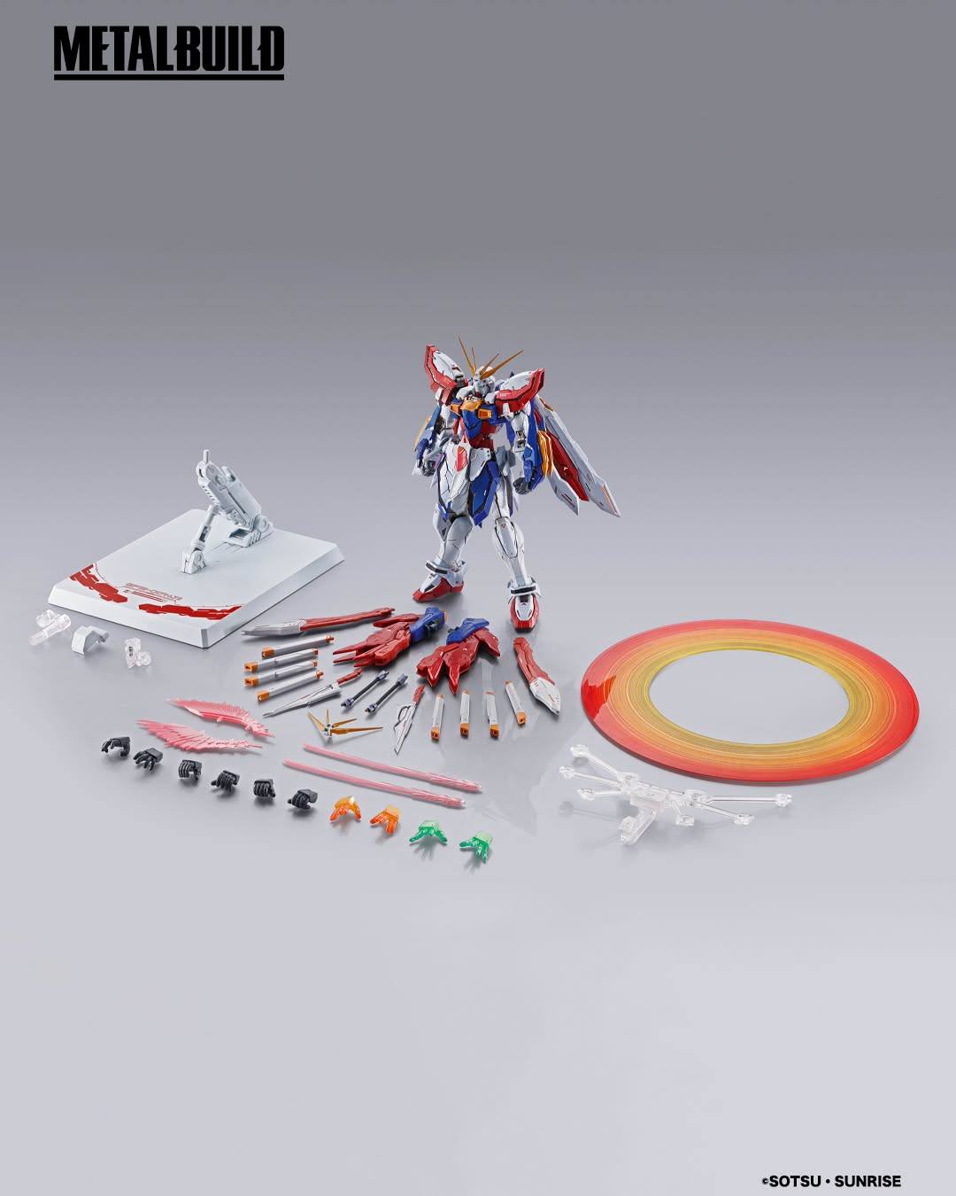 Tamashii Nations - Metal Build - Mobile Fighter G Gundam: GUNDAM & BURNING GUNDAM