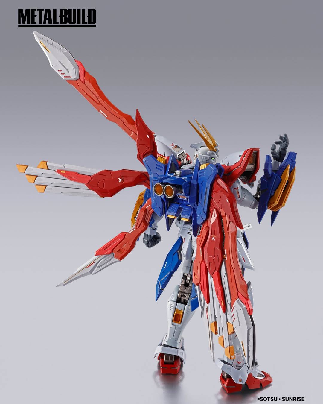 Tamashii Nations - Metal Build - Mobile Fighter G Gundam: GUNDAM & BURNING GUNDAM