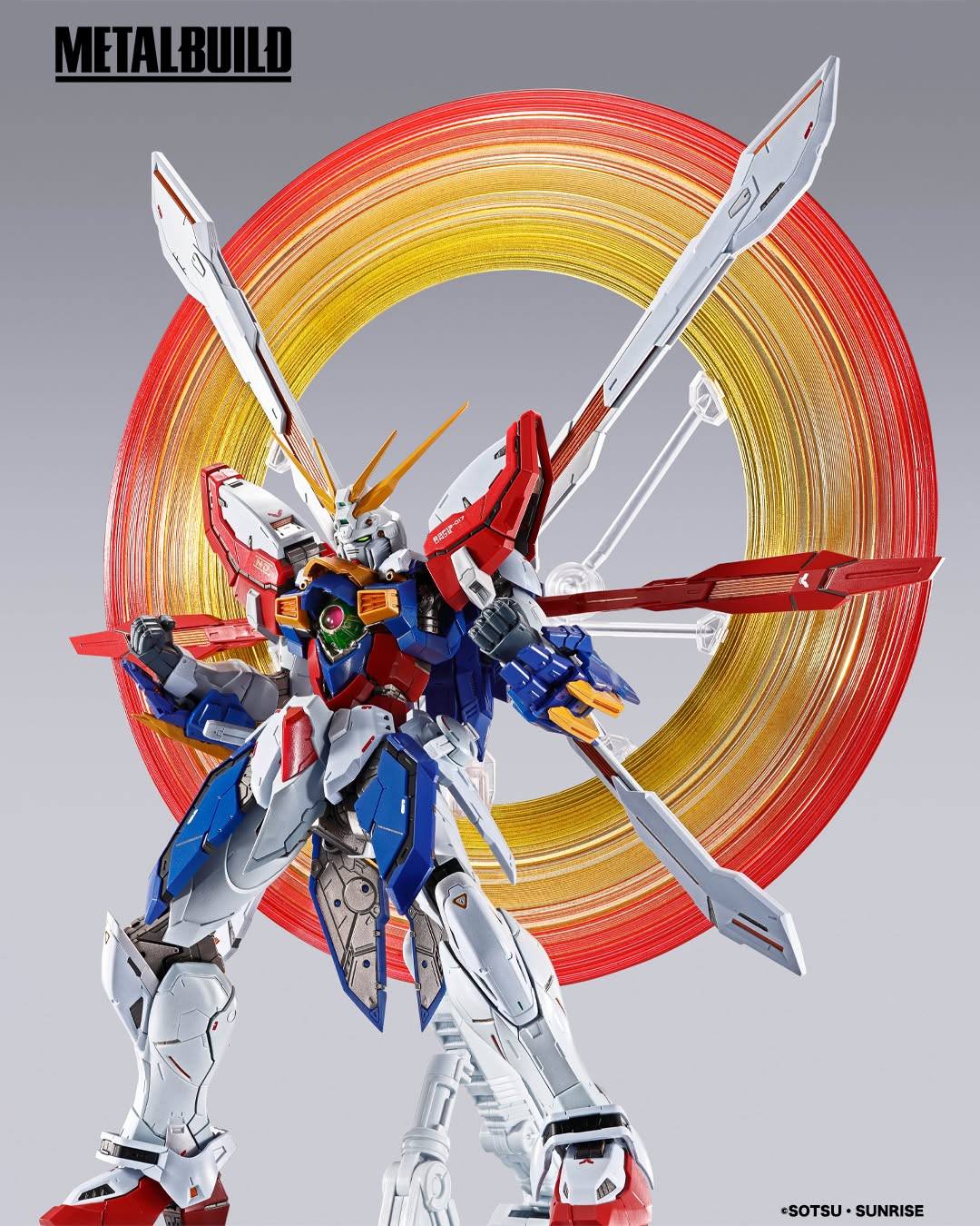 Tamashii Nations - Metal Build - Mobile Fighter G Gundam: GUNDAM & BURNING GUNDAM