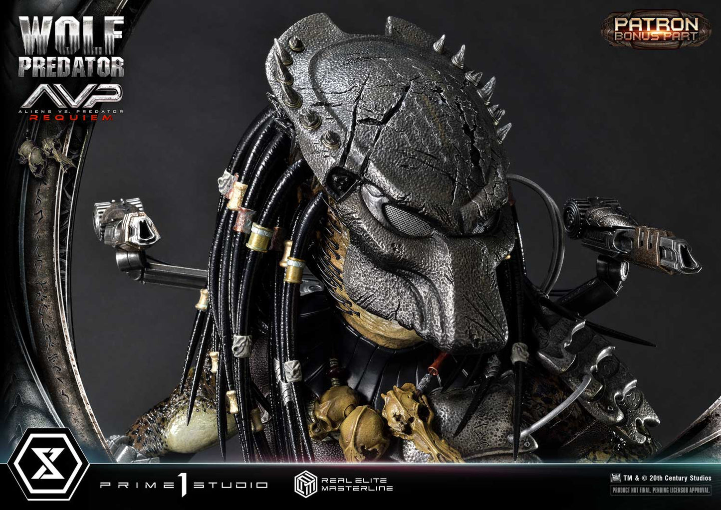 Prime 1 Studio - Aliens vs. Predator: Requiem: 1/3 Scale Wolf Predator (Regular Version)