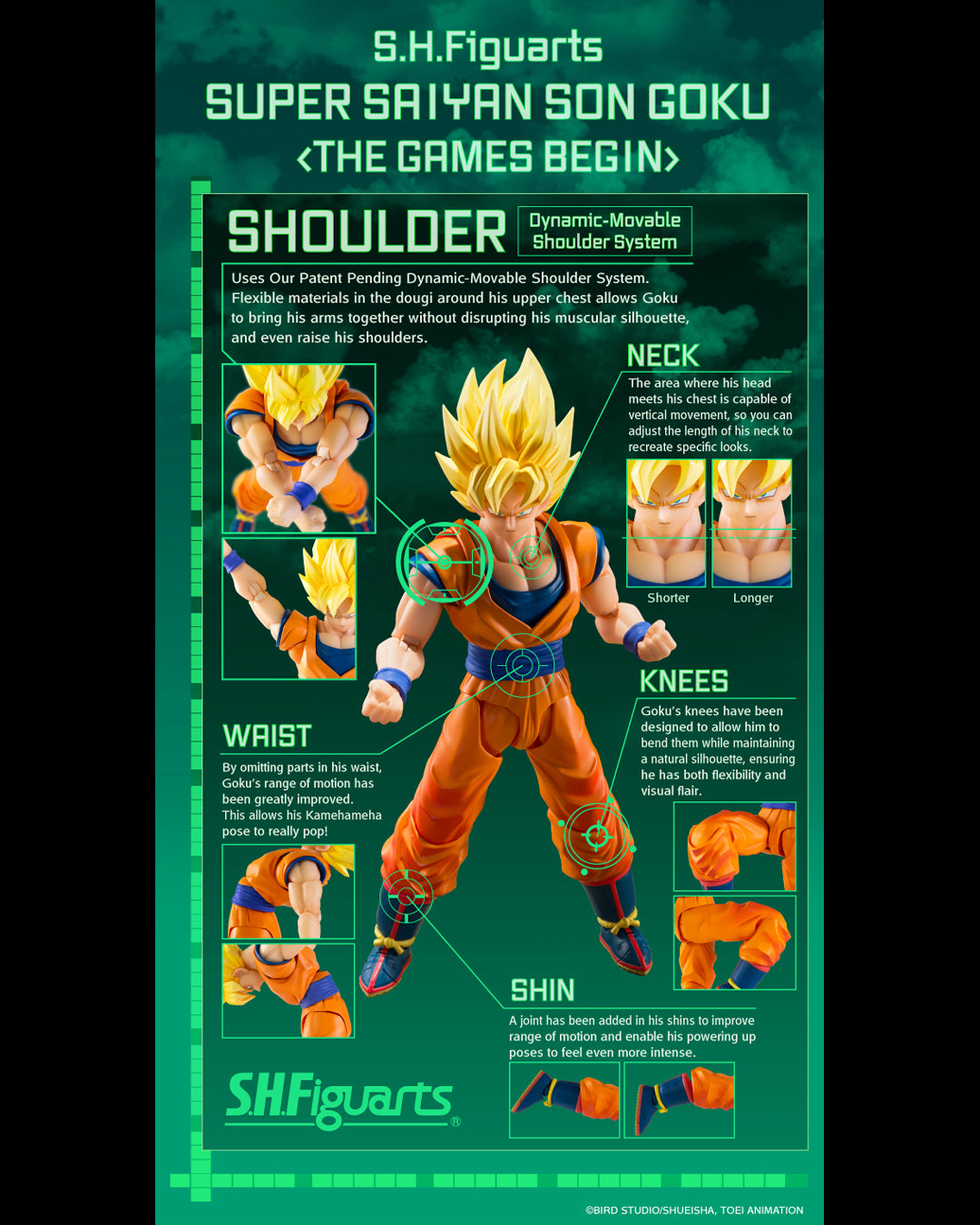 Tamashii Nations - S.H.Figuarts - Dragon Ball Z: SUPER SAIYAN SON GOKU <THE GAMES BEGIN>