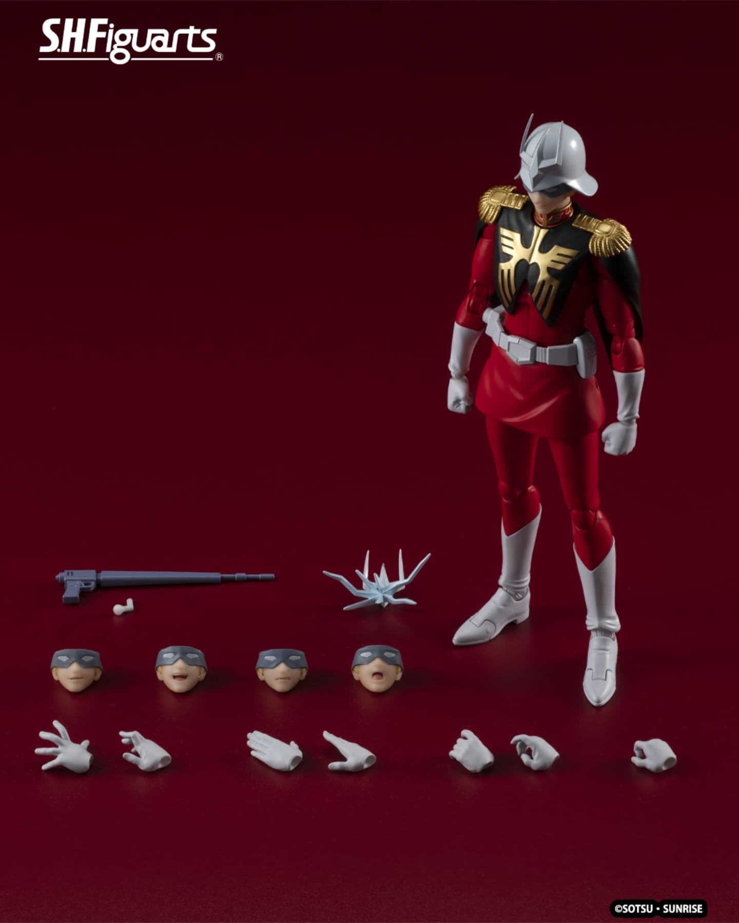 Tamashii Nations - S.H.Figuarts - Mobile Suit Gundam - One Year War: Char Aznable