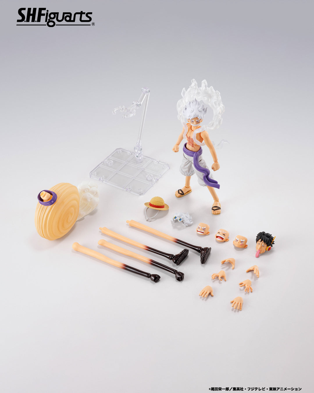 Tamashii Nations - S.H.Figuarts - One Piece: MONKEY.D.LUFFY -GEAR5 FUTURE ISLAND EGGHEAD-