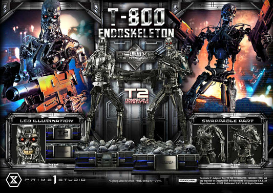 Prime 1 Studio - Terminator 2: Judgment Day - 1/3 Scale T-800 Endoskeleton DELUXE VERSION