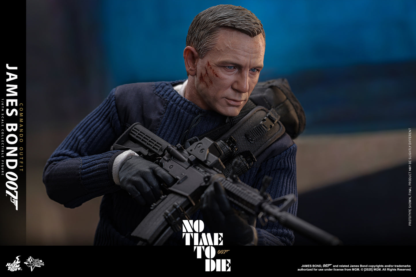 Hot Toys – MMS804 – JAMES BOND (No Time To Die): James Bond (Commando Outfit) 1/6th scale Collectible Set