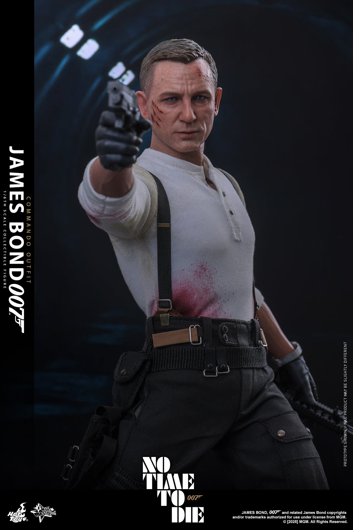 Hot Toys – MMS804 – JAMES BOND (No Time To Die): James Bond (Commando Outfit) 1/6th scale Collectible Set