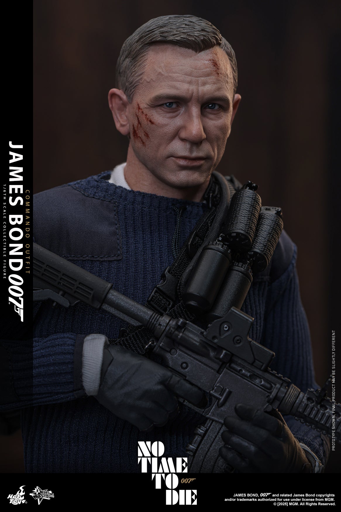 Hot Toys – MMS804 – JAMES BOND (No Time To Die): James Bond (Commando Outfit) 1/6th scale Collectible Set