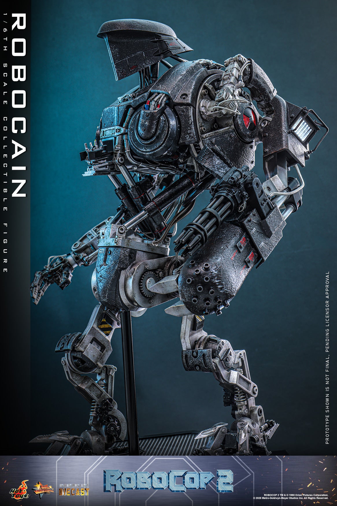 Hot Toys – MMS828D75 – Robocop 2: Robocain 1/6th scale Diecast Collectible Figure