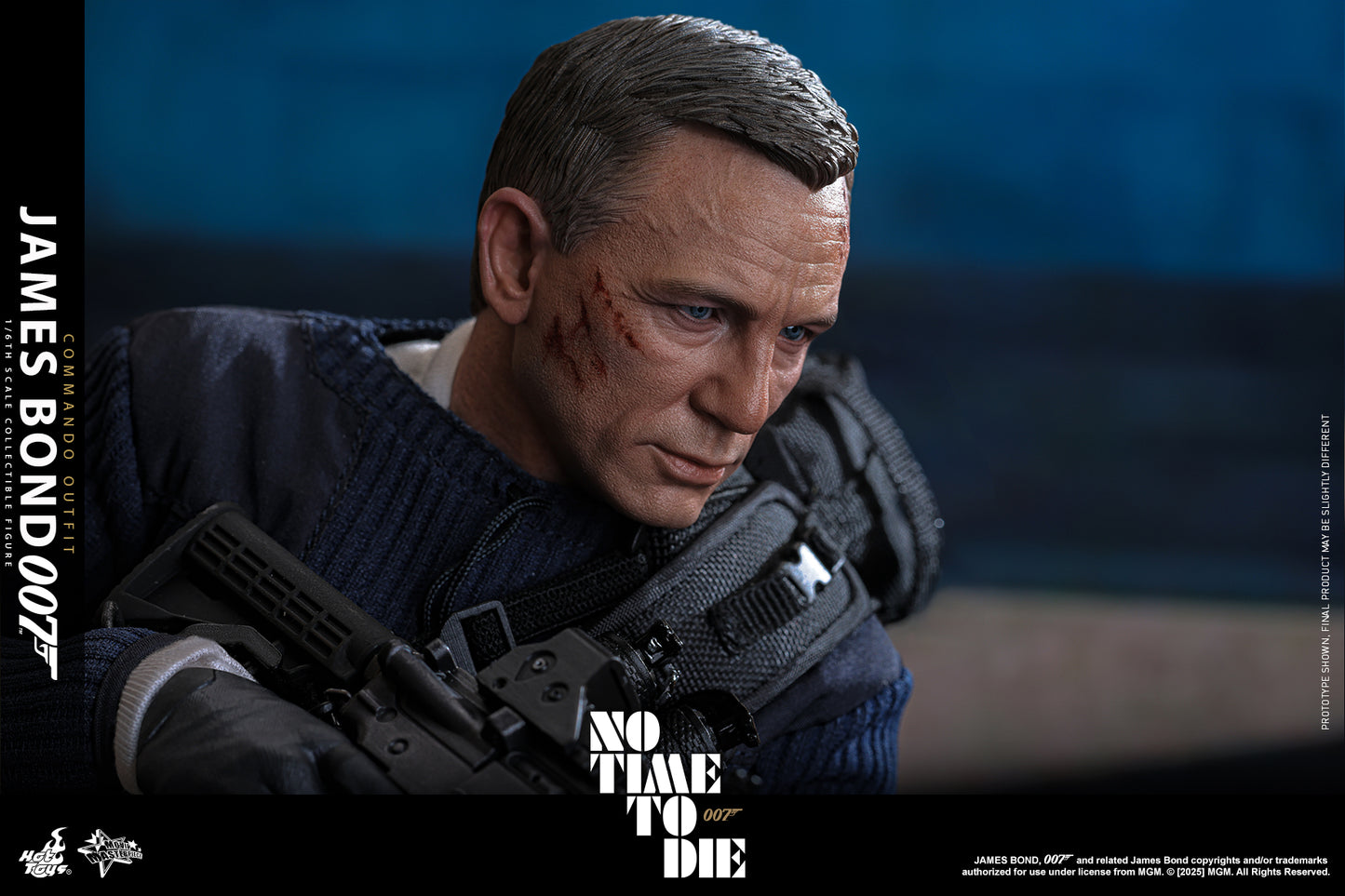 Hot Toys – MMS804 – JAMES BOND (No Time To Die): James Bond (Commando Outfit) 1/6th scale Collectible Set