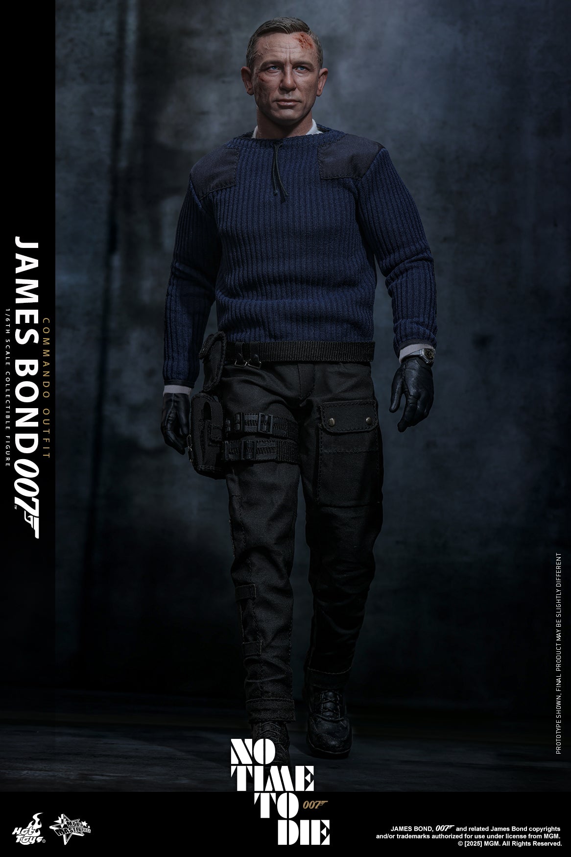 Hot Toys – MMS804 – JAMES BOND (No Time To Die): James Bond (Commando Outfit) 1/6th scale Collectible Set