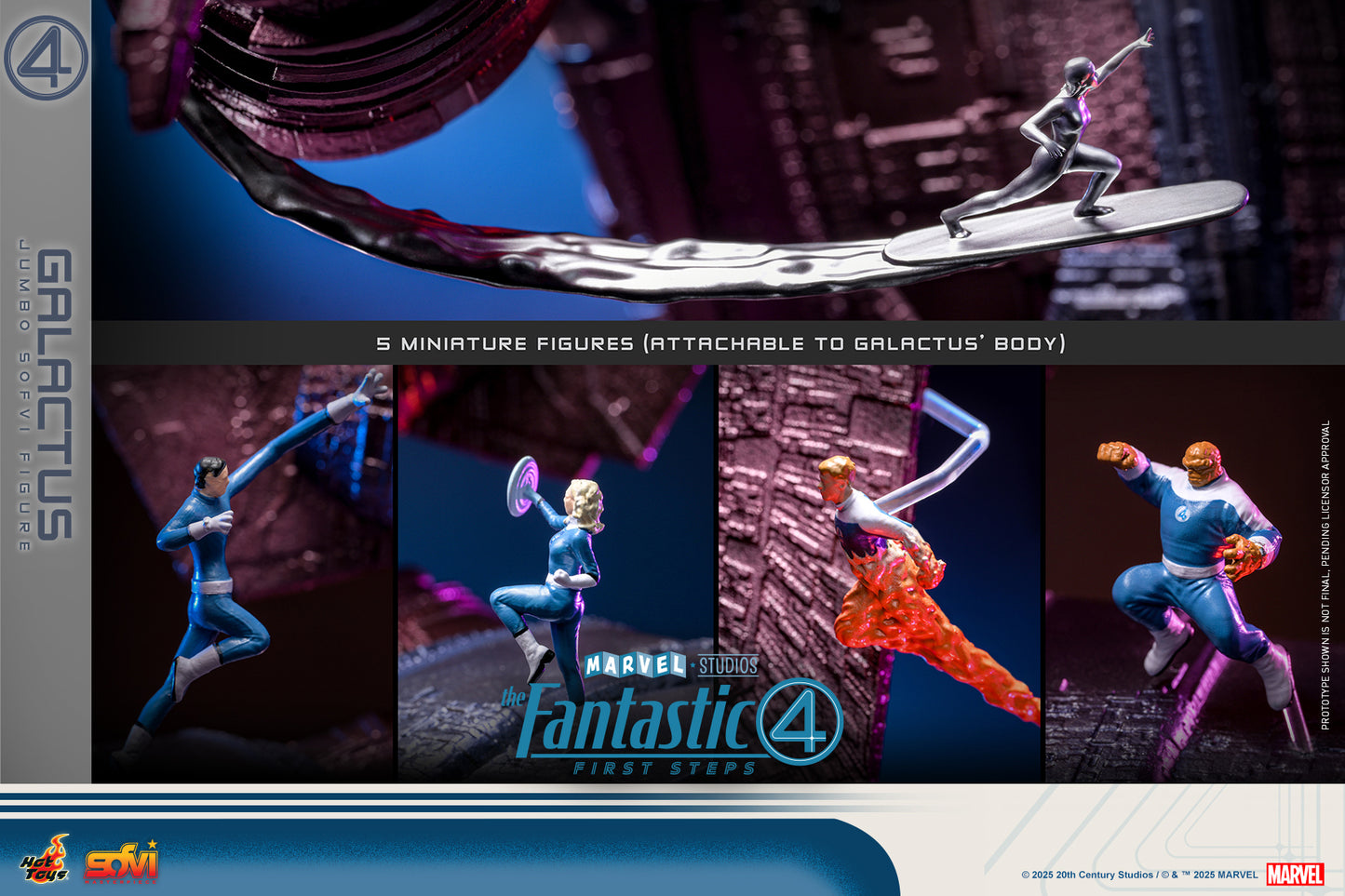 Hot Toys – SMS001J – The Fantastic Four: First Steps: Galactus Jumbo SOFVI Collectible Figure