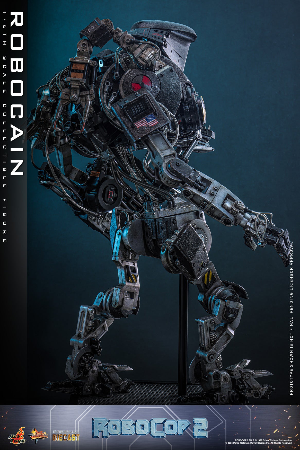Hot Toys – MMS828D75 – Robocop 2: Robocain 1/6th scale Diecast Collectible Figure