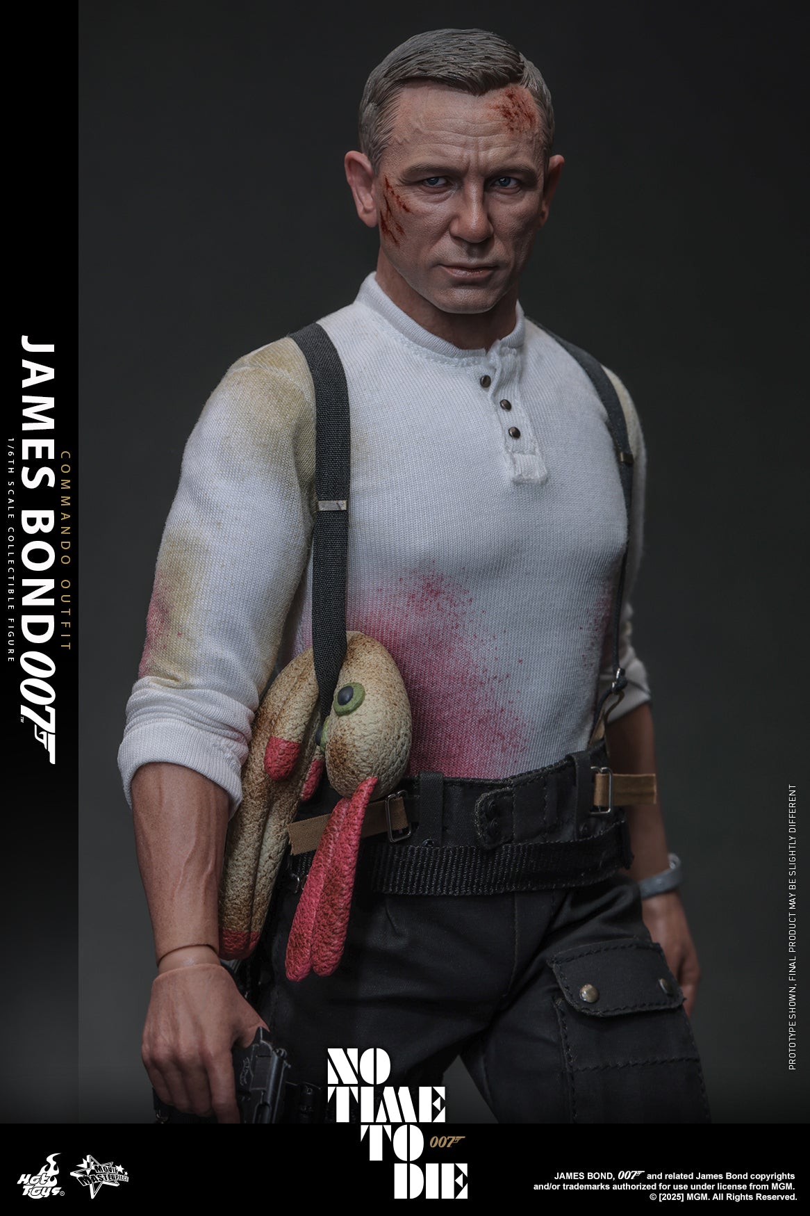 Hot Toys – MMS804 – JAMES BOND (No Time To Die): James Bond (Commando Outfit) 1/6th scale Collectible Set