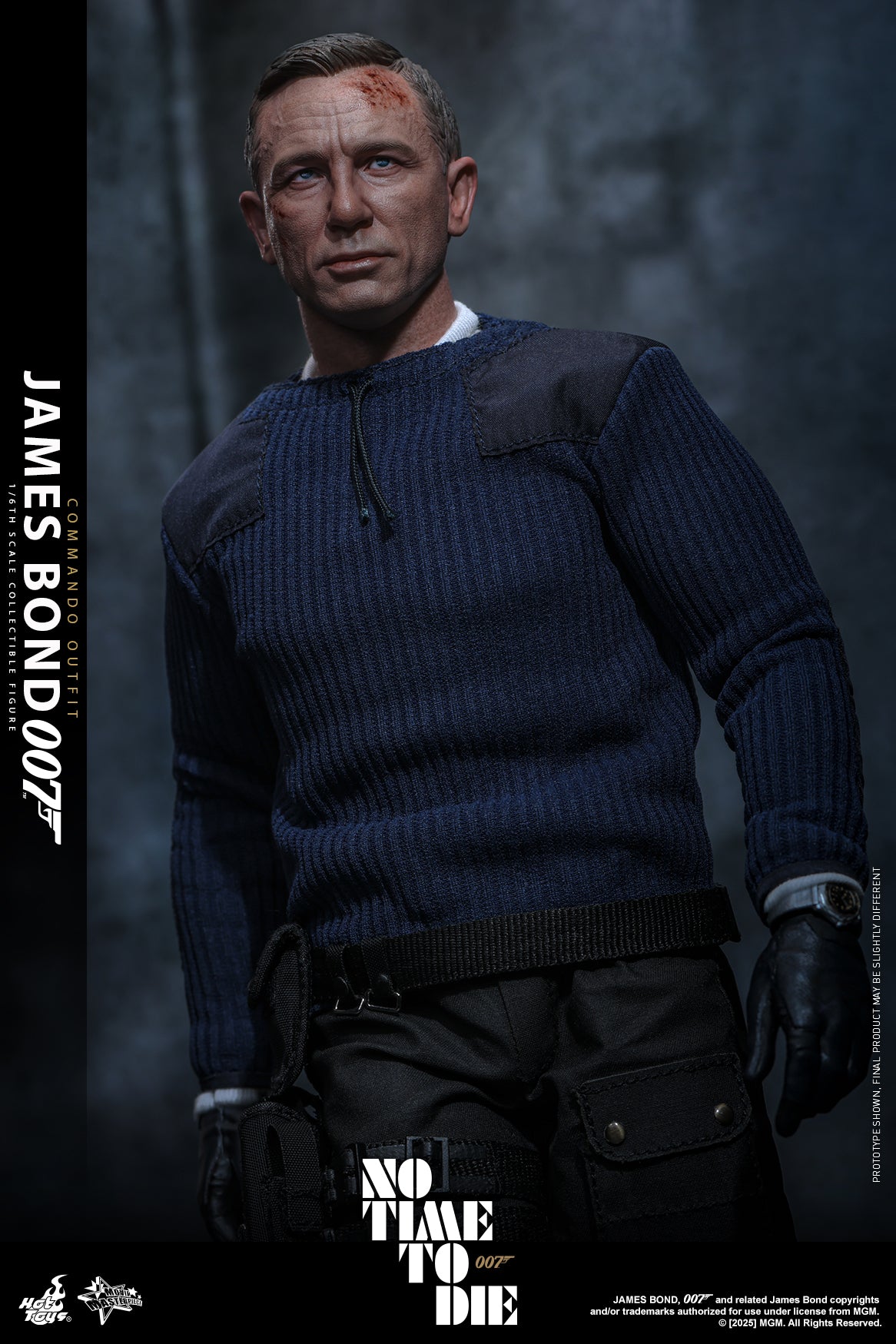 Hot Toys – MMS804 – JAMES BOND (No Time To Die): James Bond (Commando Outfit) 1/6th scale Collectible Set
