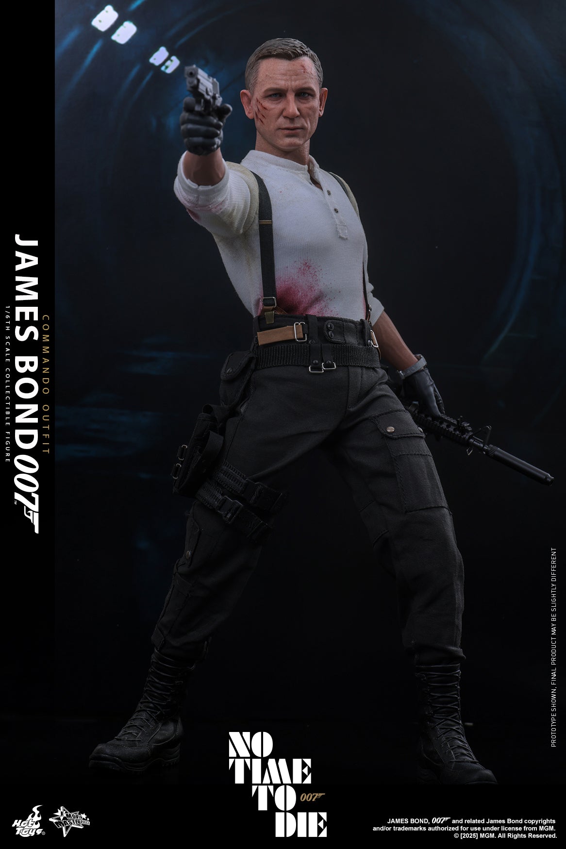 Hot Toys – MMS804 – JAMES BOND (No Time To Die): James Bond (Commando Outfit) 1/6th scale Collectible Set