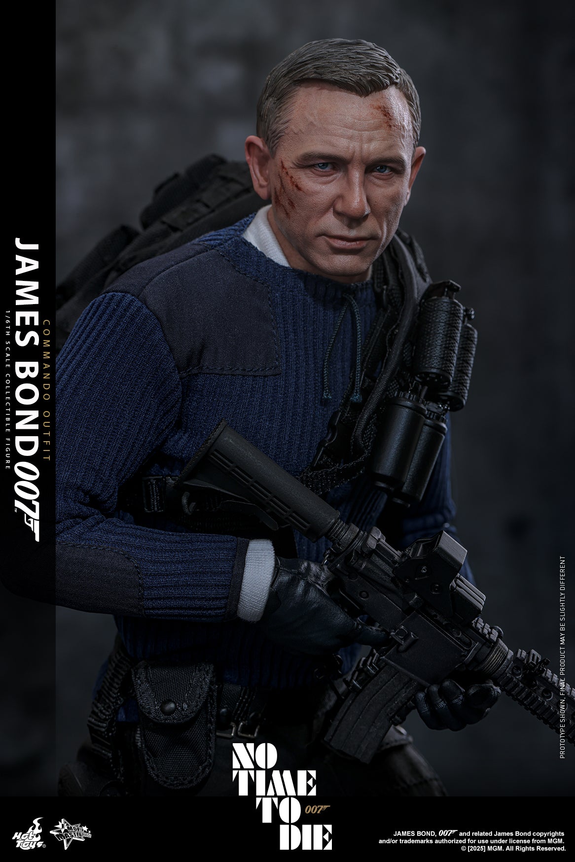 Hot Toys – MMS804 – JAMES BOND (No Time To Die): James Bond (Commando Outfit) 1/6th scale Collectible Set