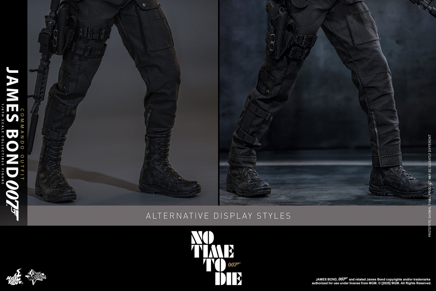 Hot Toys – MMS804 – JAMES BOND (No Time To Die): James Bond (Commando Outfit) 1/6th scale Collectible Set