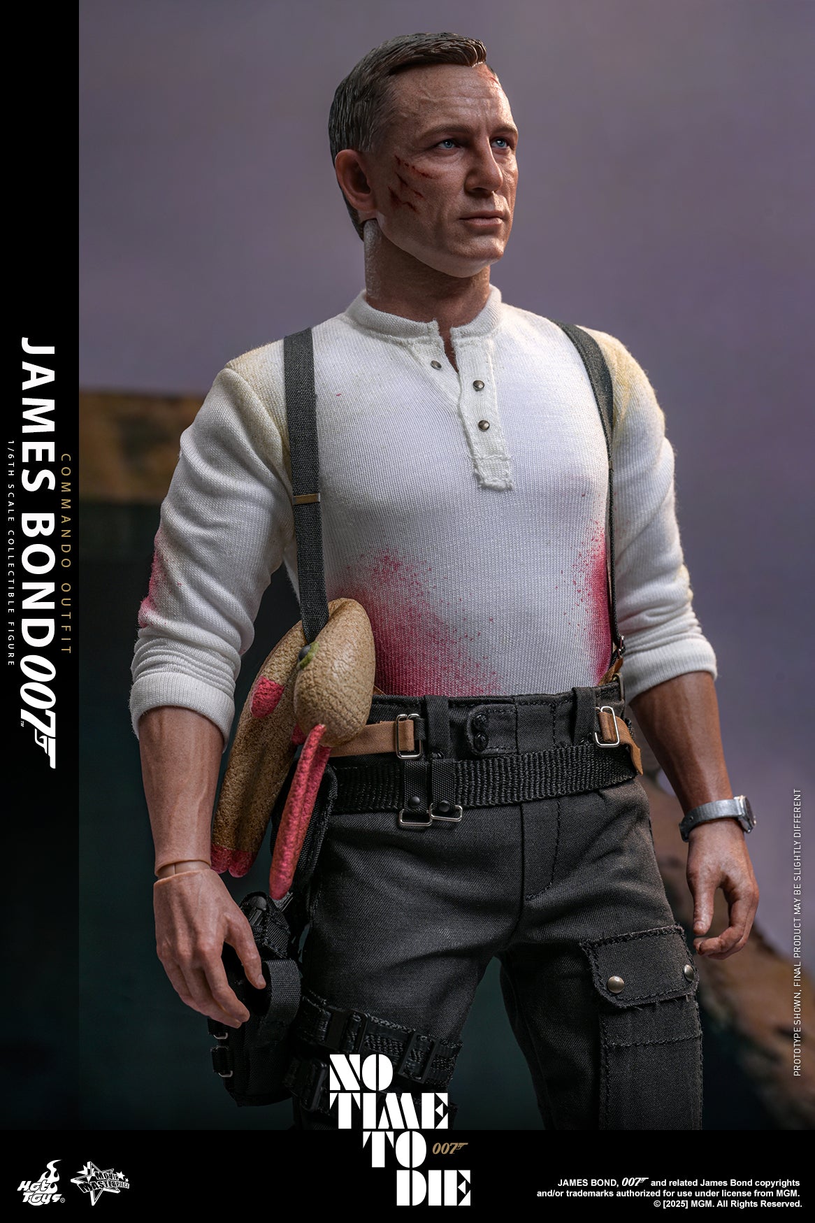 Hot Toys – MMS804 – JAMES BOND (No Time To Die): James Bond (Commando Outfit) 1/6th scale Collectible Set