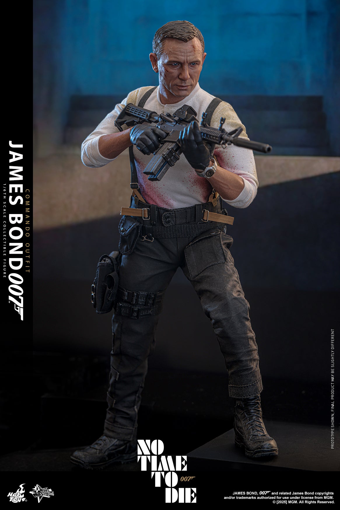 Hot Toys – MMS804 – JAMES BOND (No Time To Die): James Bond (Commando Outfit) 1/6th scale Collectible Set